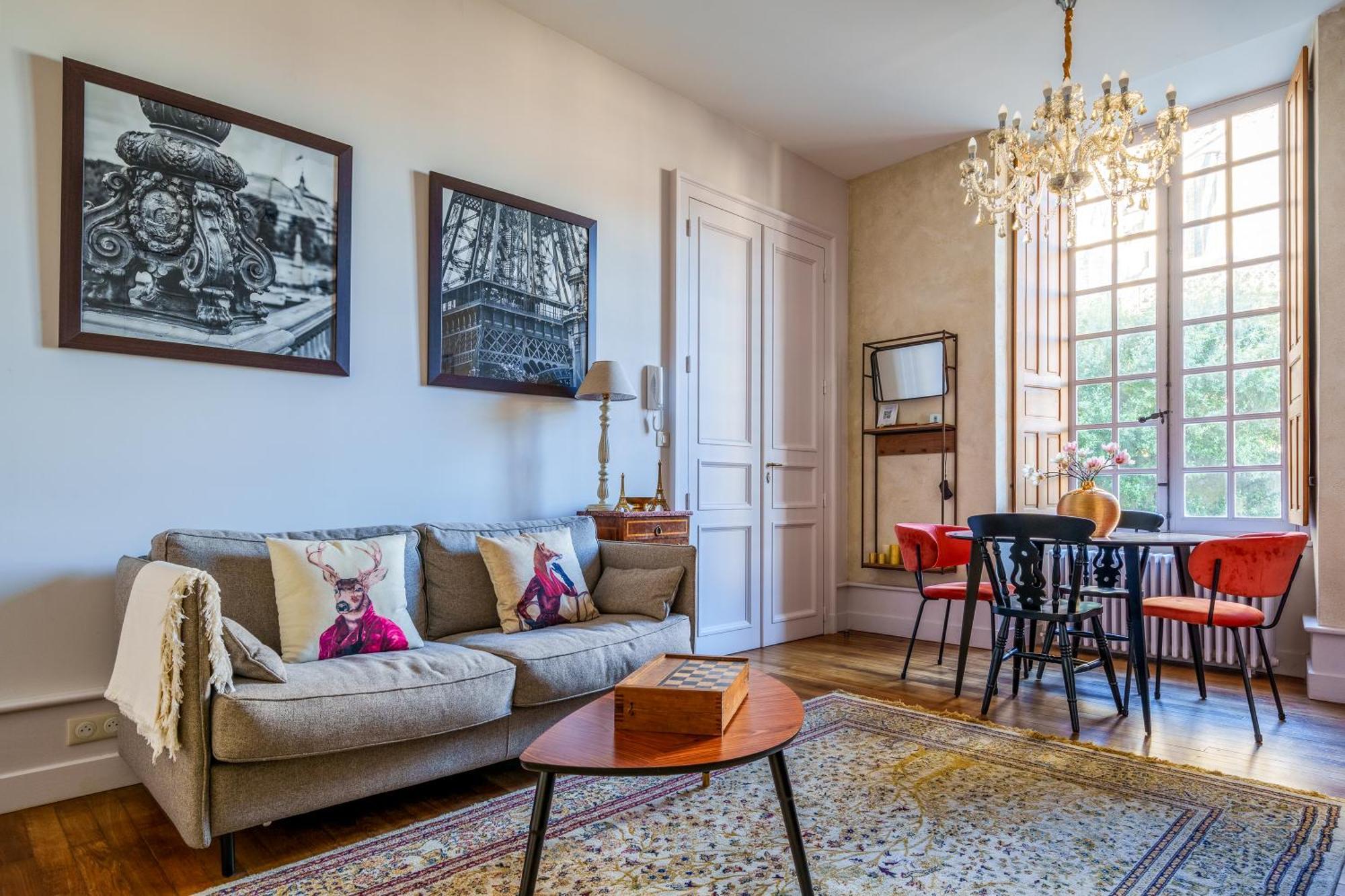 Appartement Raffine Vue Cathedrale, Jardin, Wifi Tours Buitenkant foto